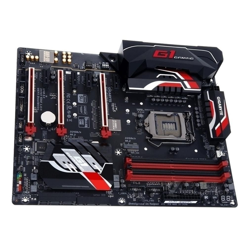 Gigabyte Z170X-Gaming 6 Motherboard (Rev. 1.1) - Intel Z170, LGA 1151, DDR4, 64GB