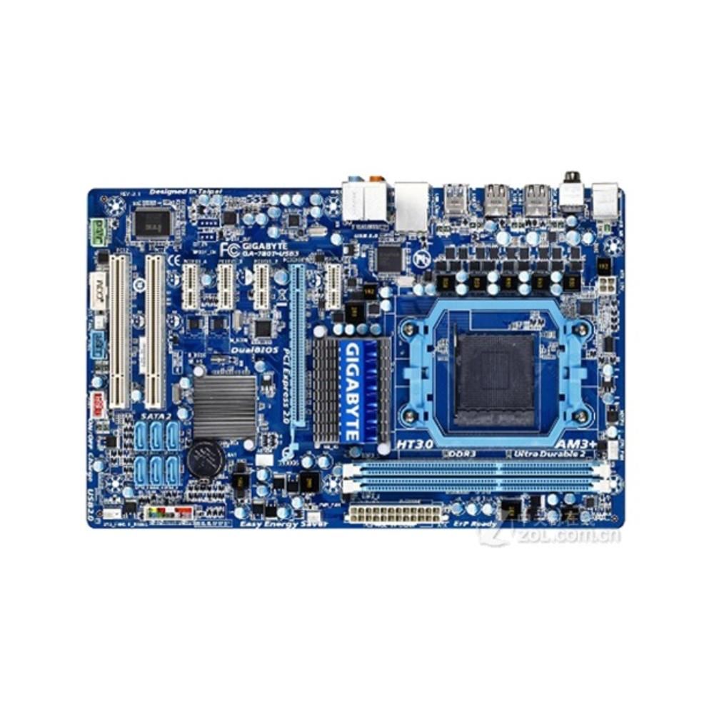 Gigabyte GA-780T-USB3 AMD 760G Motherboard, AM3+ Socket, DDR3 16GB, ATX Form Factor