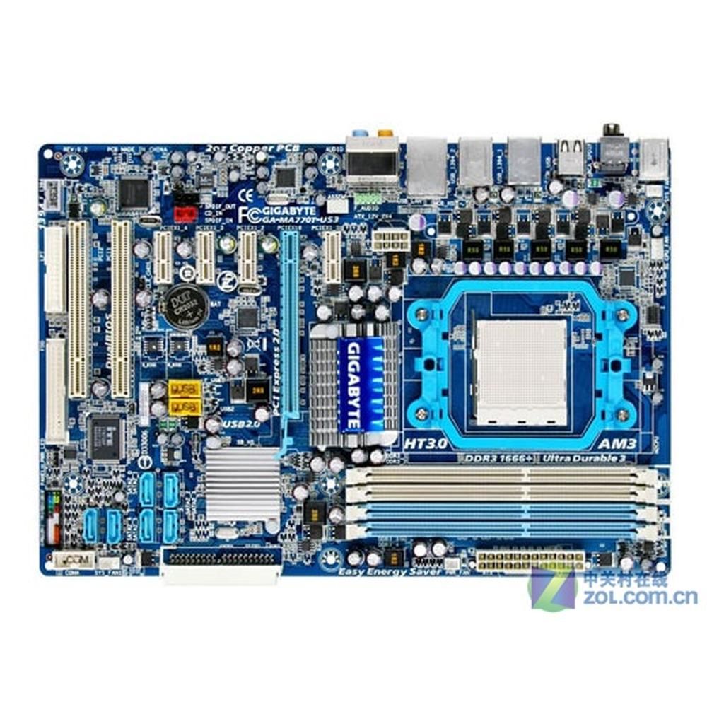 Gigabyte GA-MA770T-US3 Motherboard