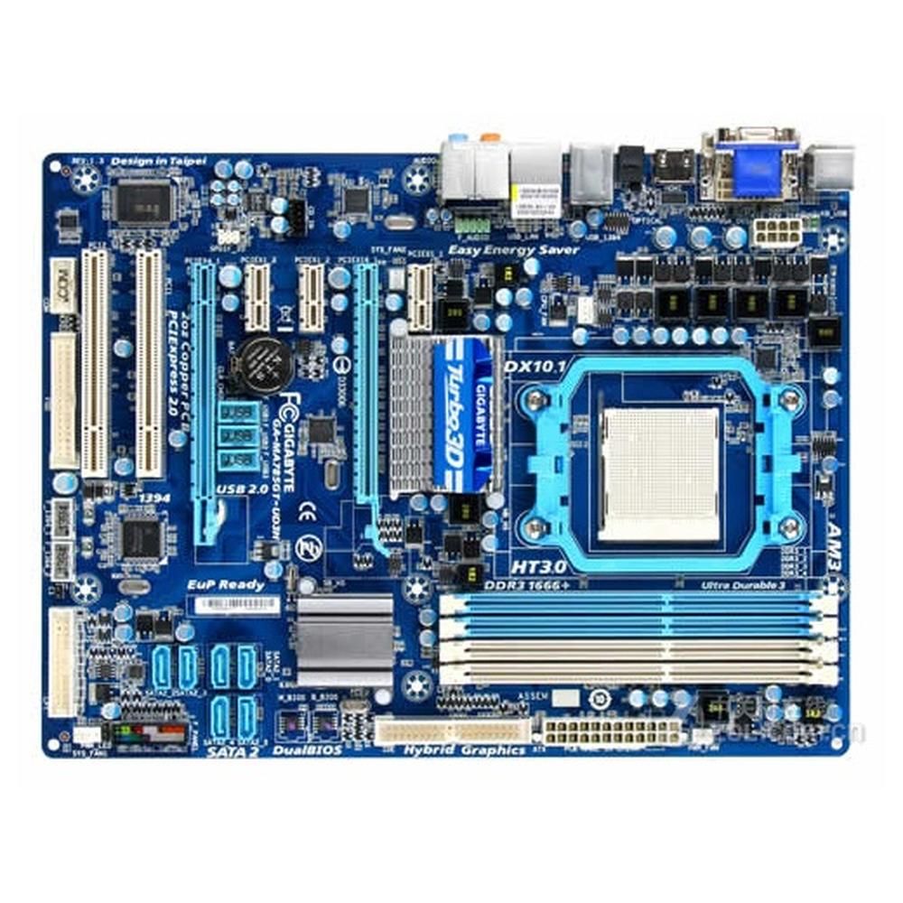 Gigabyte GA-MA785GT-UD3H (Rev. 1.3) AMD 785G Motherboard