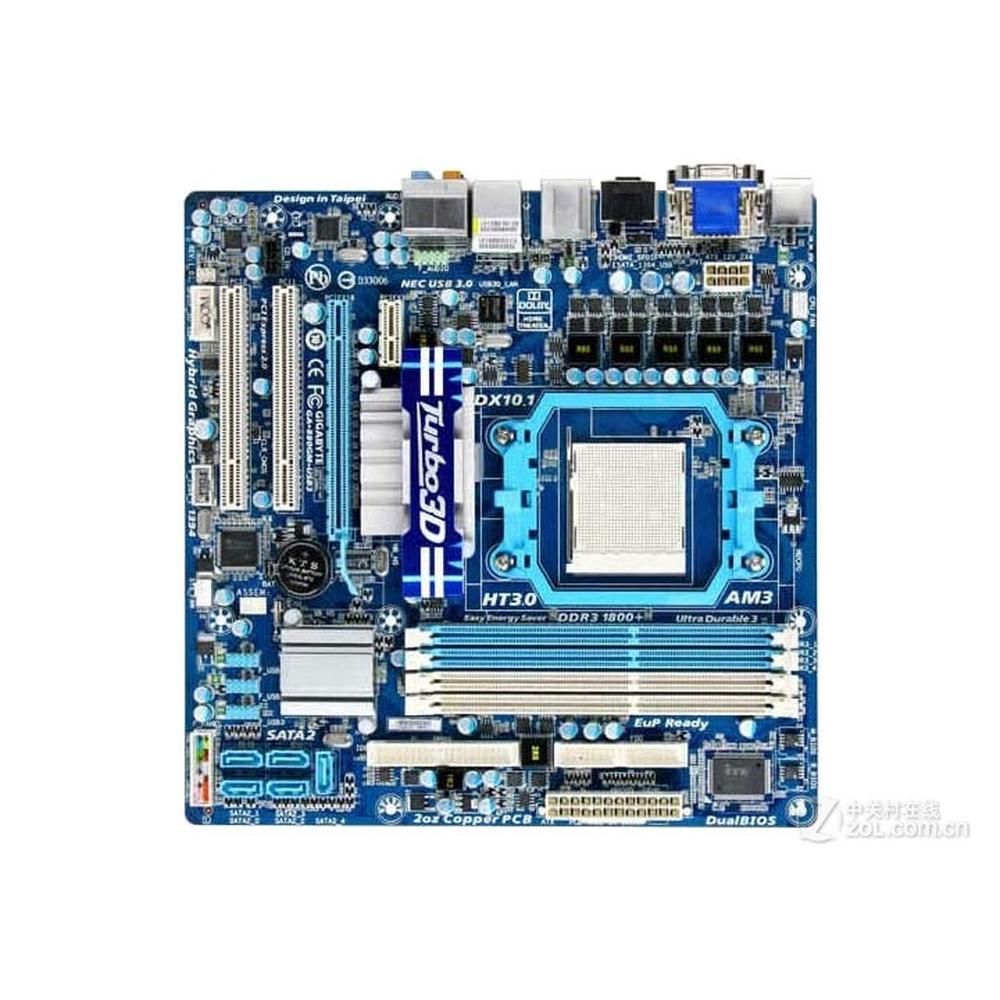 Gigabyte GA-880GM-USB3 Motherboard - AMD 880G, AM3+/AM3, 16GB DDR3, Micro ATX