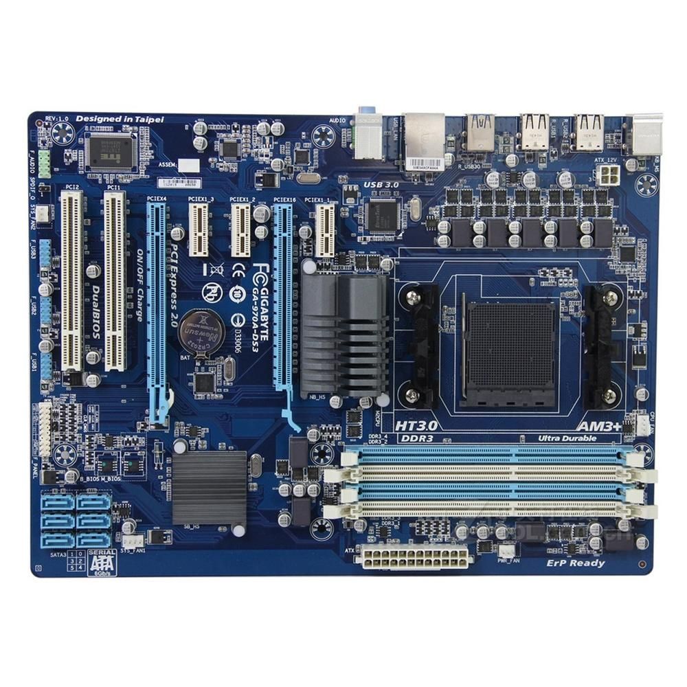 Gigabyte GA-970A-DS3 AMD 970 Motherboard
