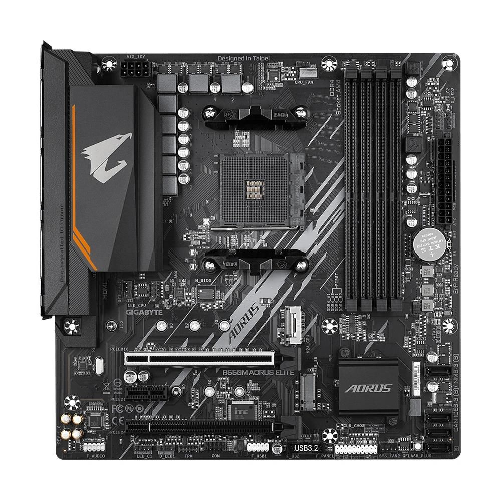 Placa base Gigabyte B550M Aorus Elite AMD B550