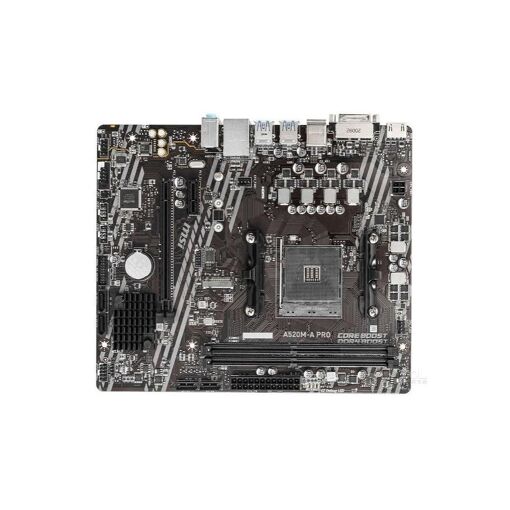 Tarjeta madre MSI A520M-A PRO AMD A520 con ranura AM4, 64GB DDR4, formato Micro ATX