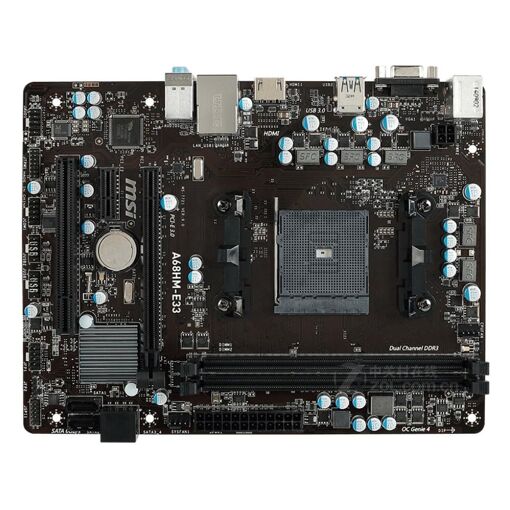 Placa base MSI A68HM-E33 AMD A68H (FM1, DDR3, 32GB, Micro ATX)