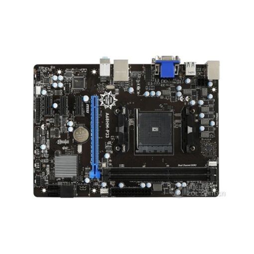 Placa base MSI A68HM-P33 AMD A68H, socket FM1, 32GB DDR3, Micro ATX (24.4x17.4cm)