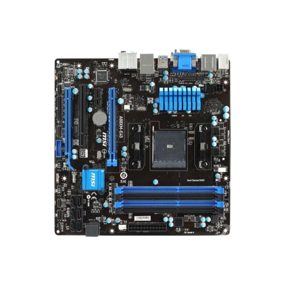 MSI A88XM-E45 AMD AM1 Motherboard (Micro ATX, DDR3, 64GB)