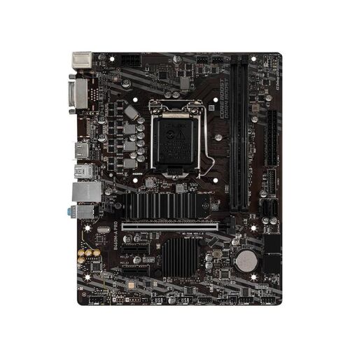 Placa base MSI B460M-A PRO, Intel B460, LGA 1200, 64 GB DDR4, Micro ATX
