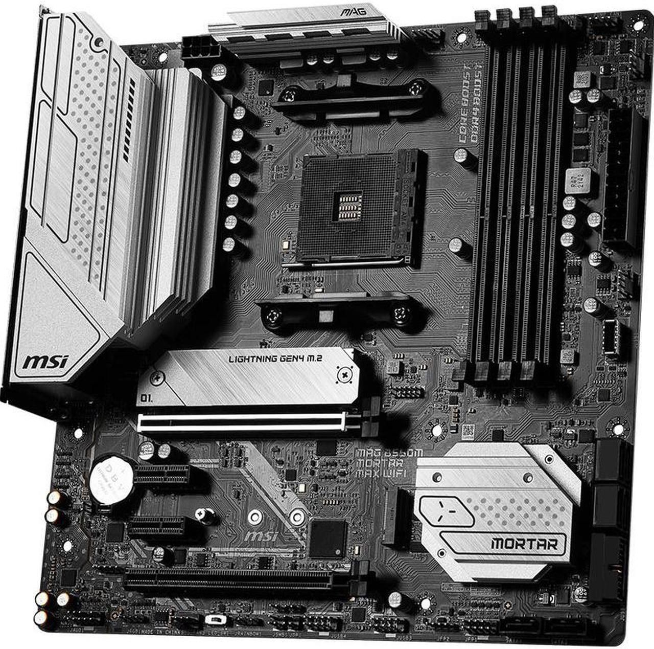 MSI MAG B550M Mortar Max WiFi Motherboard