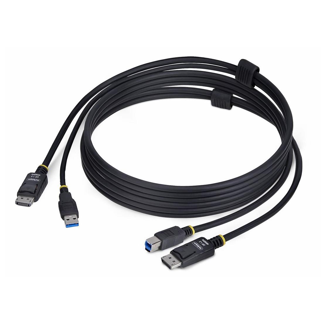 StarTech.com 6ft DisplayPort and USB 5Gbps KVM Cable