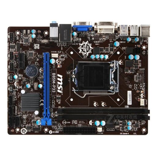 Placa base MSI B85M-P33, Intel B85, LGA 1150, DDR3 32GB, Micro ATX