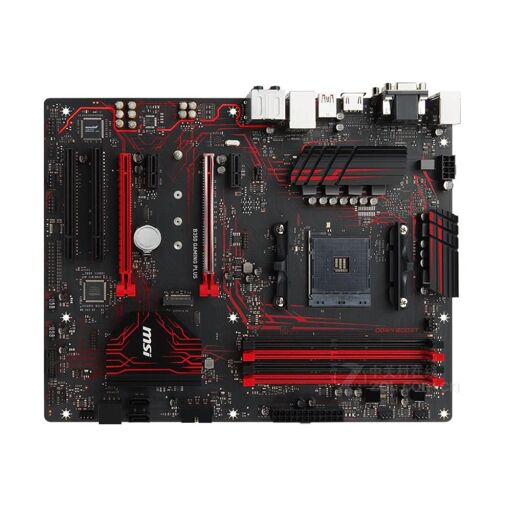Placa base MSI B350 Gaming Plus AM4 (64 GB DDR4, ATX)