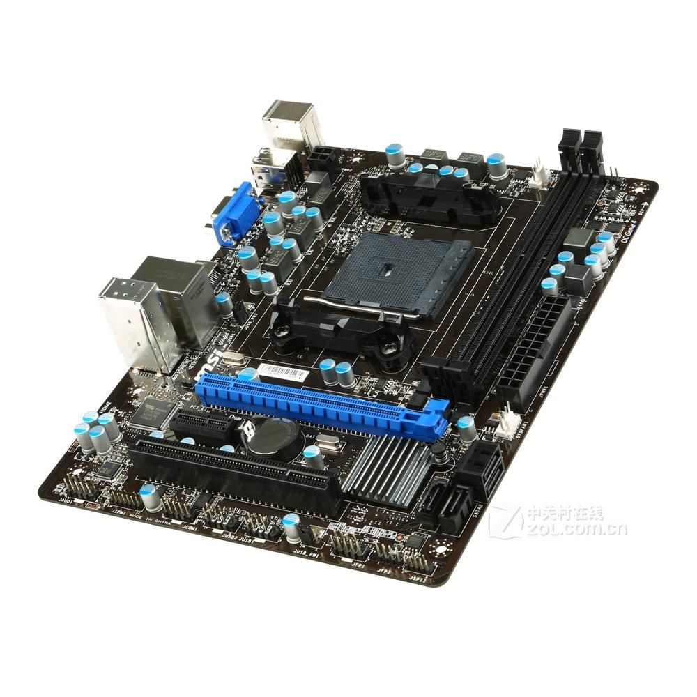 MSI A55M-E33 AMD A55 Motherboard - Socket FM2/FM2+ - DDR3 32GB - Micro ATX