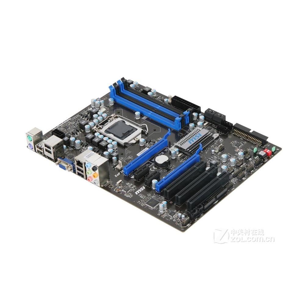 MSI H55-G43 Motherboard - Intel H55, LGA 1156, DDR3, 16GB, ATX