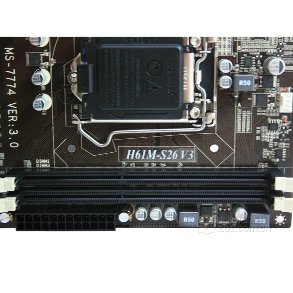 MSI H61M-S26 V3 Motherboard