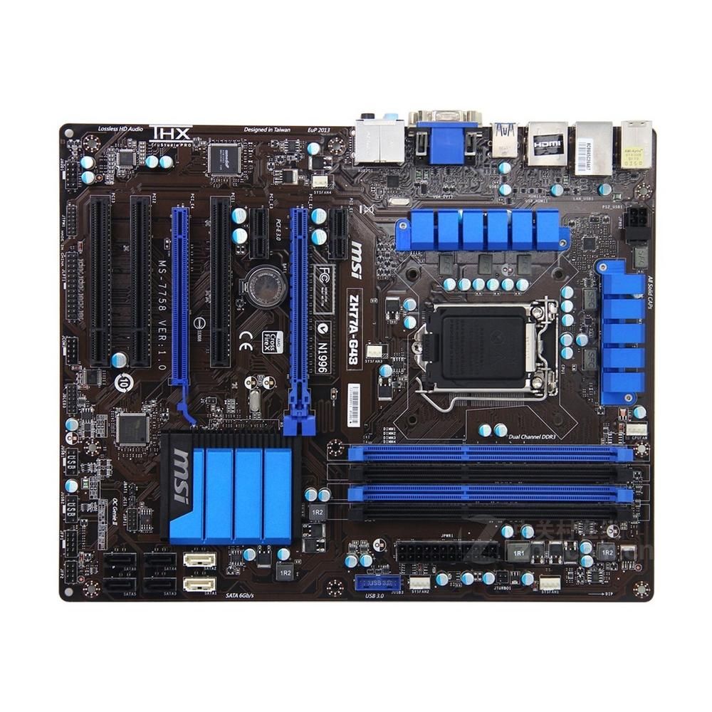 MSI ZH77A-G43 Motherboard