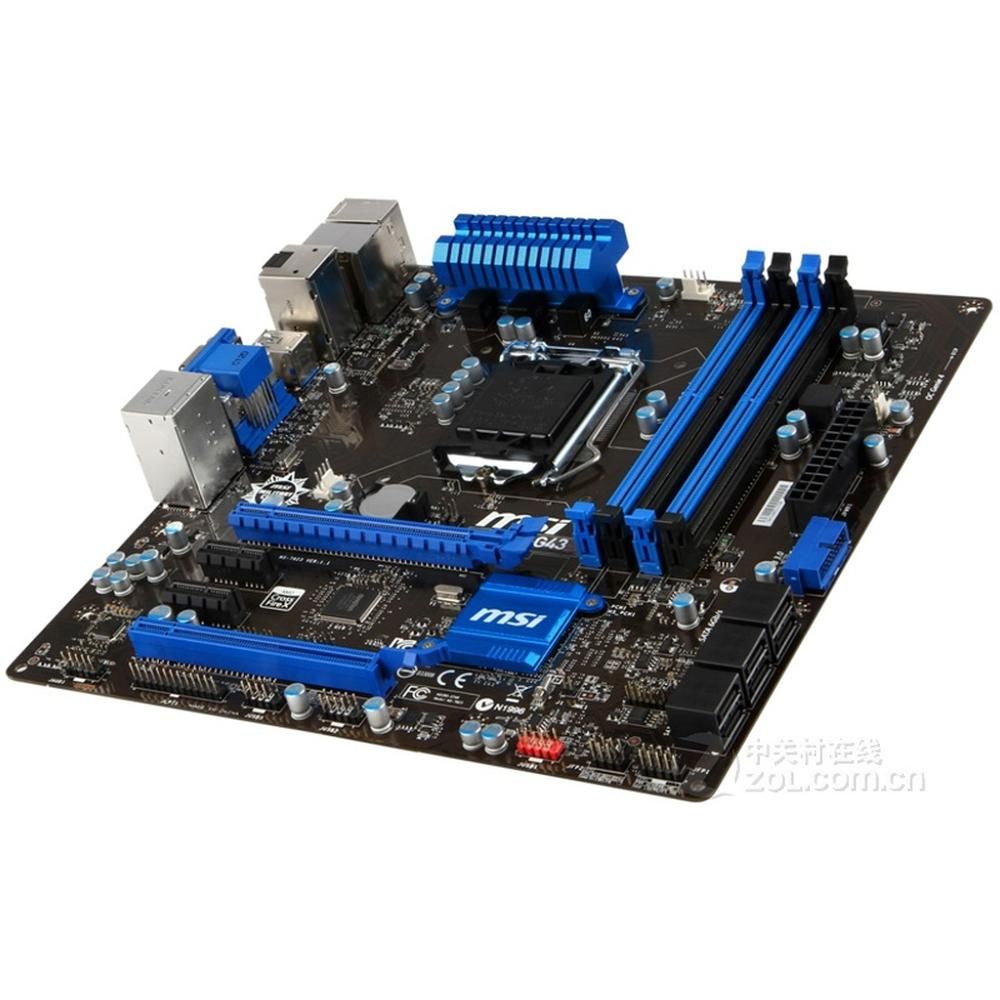 MSI H87M-G43 Intel H87 LGA 1150 DDR3 32GB Micro ATX Motherboard