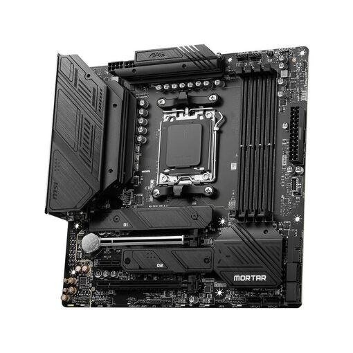 Placa base MSI MAG B650M MORTAR WiFi, AMD B650, Socket AM5, DDR5 256GB, Micro ATX