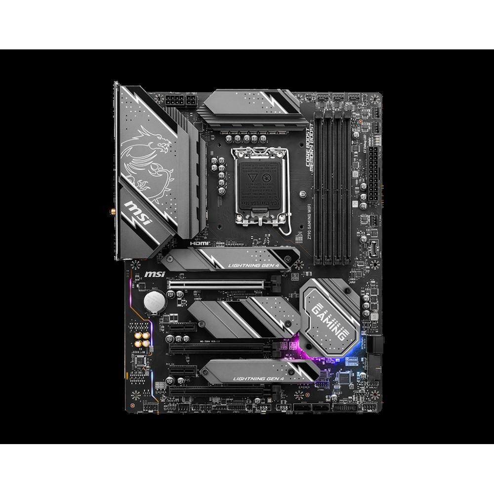 MSI Z790 Gaming Motherboard with WiFi - Intel Z790, LGA 1700, DDR5 256GB, ATX