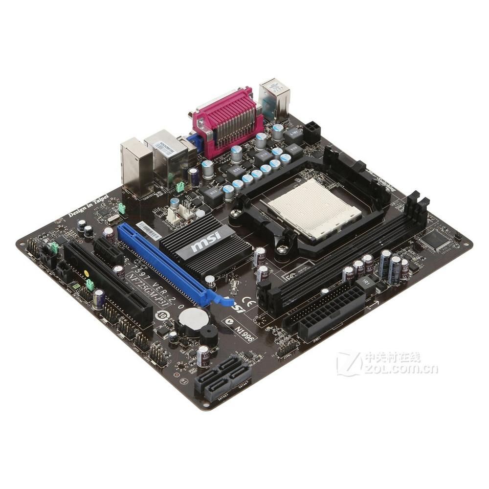 MSI NF725GM-P31 AM3 Socket Motherboard with NVIDIA nForce 7025-630a, DDR3, 16GB, Micro ATX