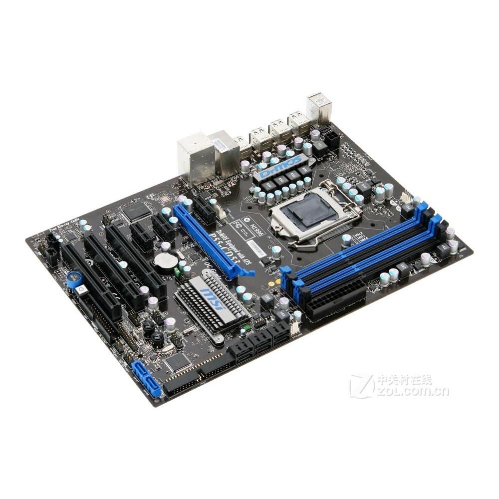 MSI P55-CD53 Motherboard - Intel P55, LGA 1156, DDR3 16GB, ATX