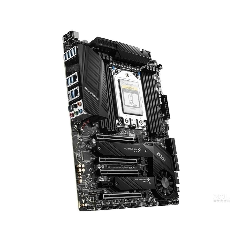 MSI TRX40 PRO 10G Motherboard - AMD TRX40, DDR4 256GB, ATX