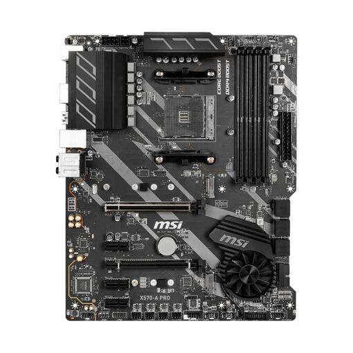 Tarjeta madre MSI X570-A PRO AMD X570 Socket AM4 DDR4 128GB ATX