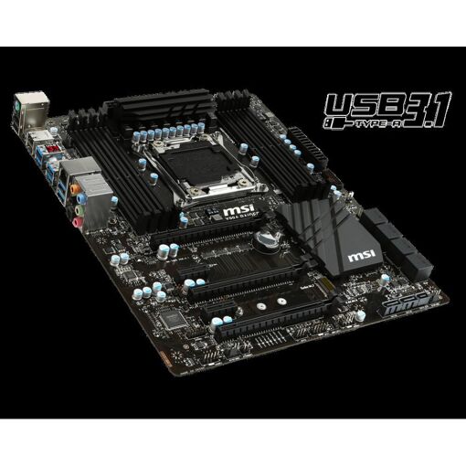 Placa base MSI X99A RAIDER - Intel X99, LGA 2011-V3, DDR4, 128 GB