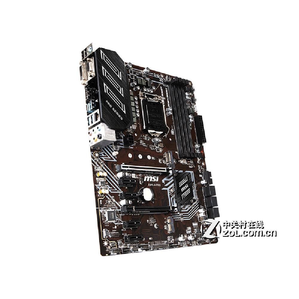 MSI Z390-A PRO Motherboard, Intel Z390, LGA 1151, DDR4, 128GB, ATX
