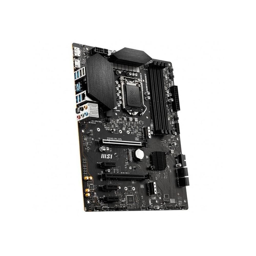 MSI Z590 PLUS Motherboard - Intel Z590, LGA 1200, DDR4, 128GB