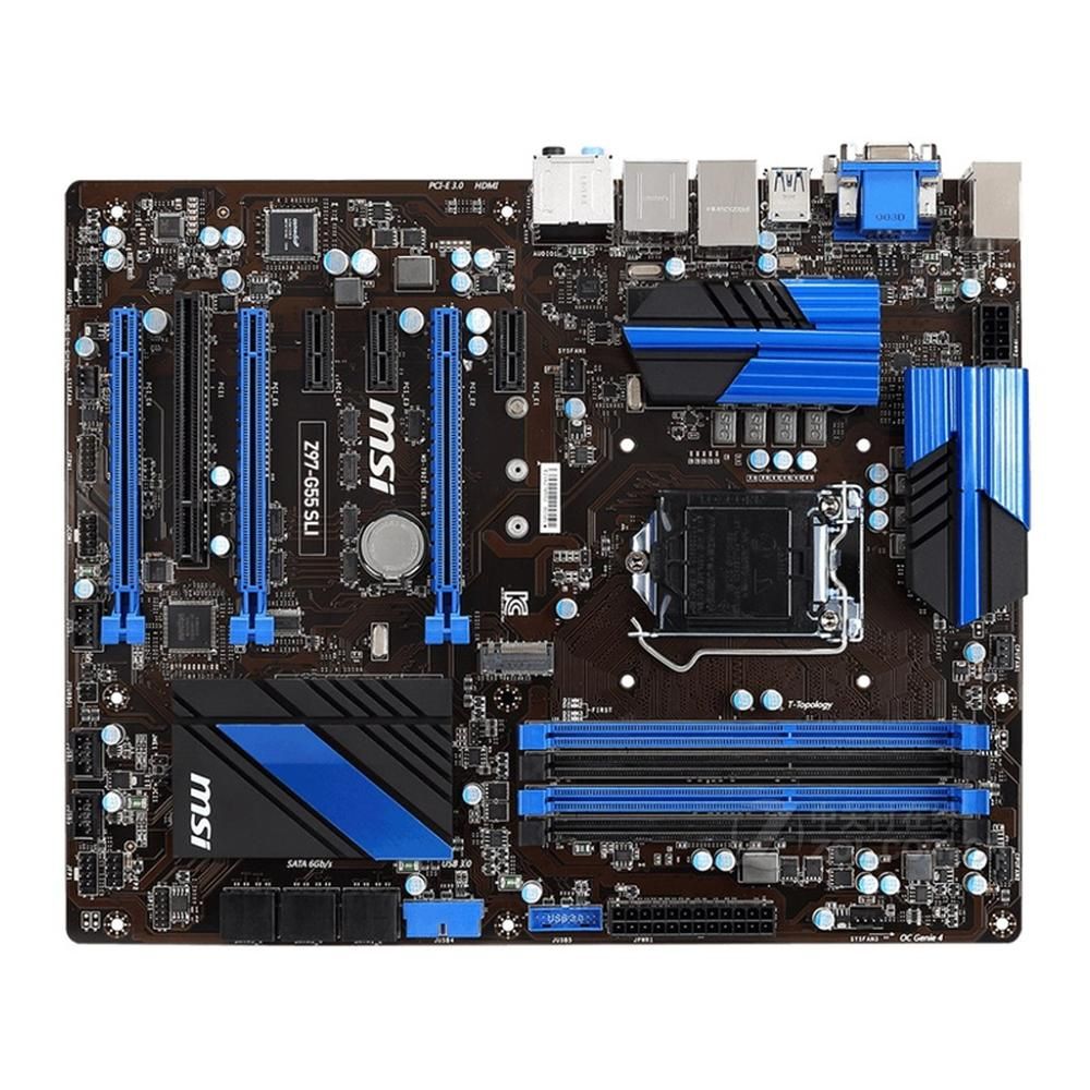 MSI Z97-G55 SLI Motherboard - Intel Z97, LGA 1150, DDR3 32GB, ATX