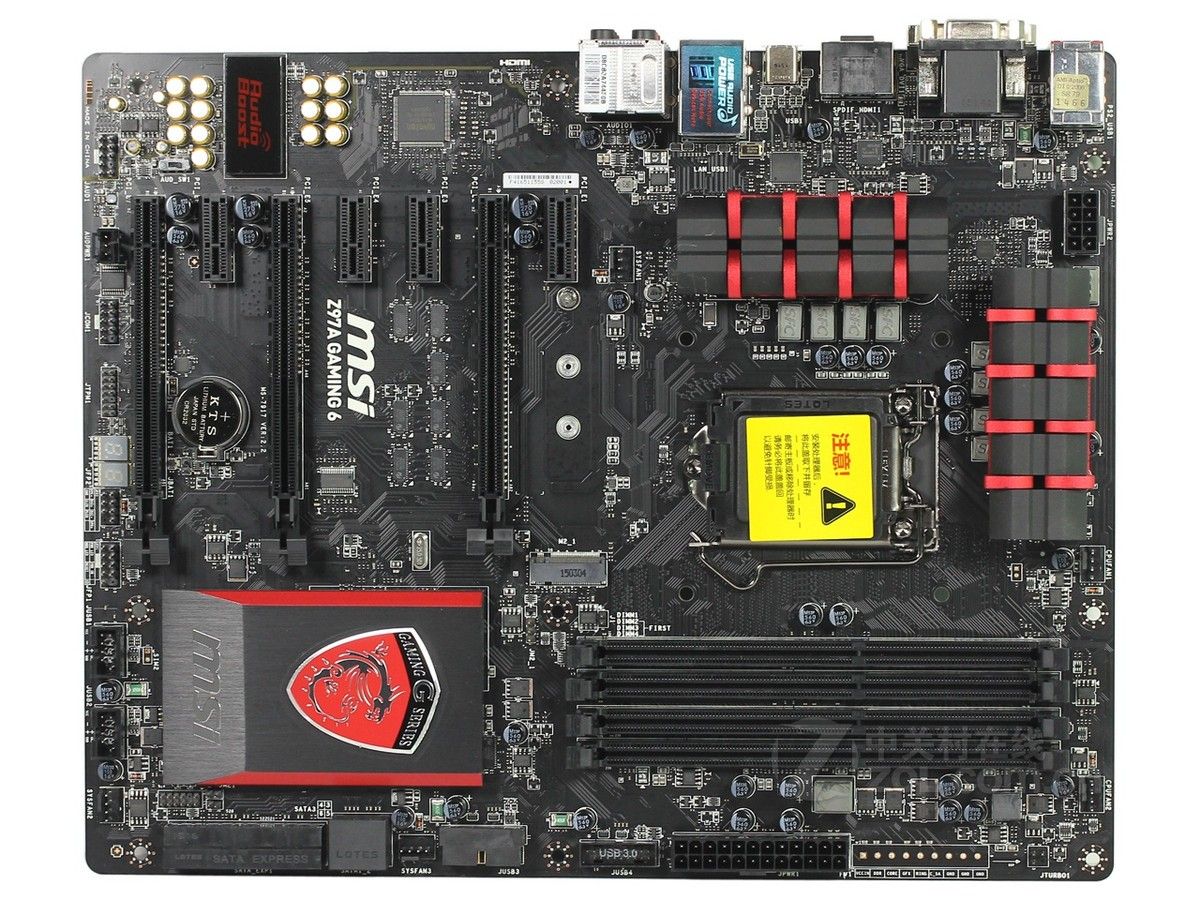 MSI Z97A GAMING 6 Motherboard