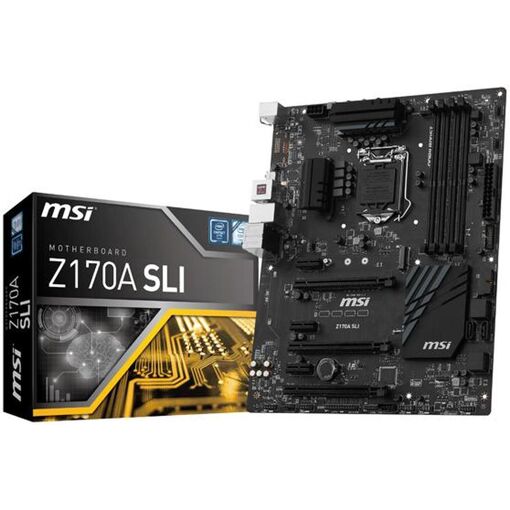 Placa base MSI Z170A SLI, Intel Z170, LGA 1151, DDR4 64GB