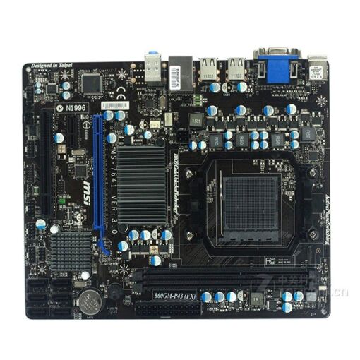 Placa base MSI 860GM-P43(FX) AMD 760G (Soporte AM3+, 16GB DDR3, Micro ATX)