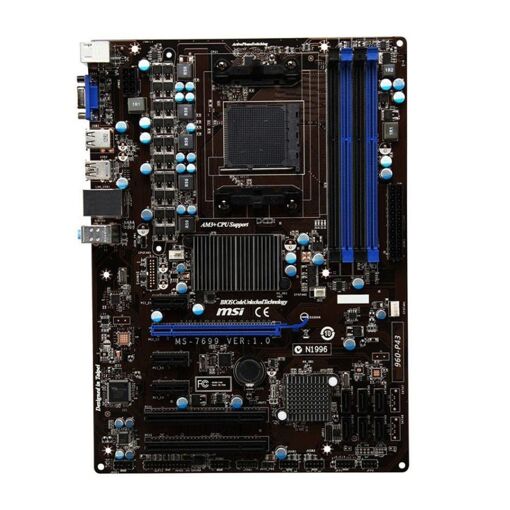 Placa base MSI AM4 760G, 32 GB DDR3, ATX