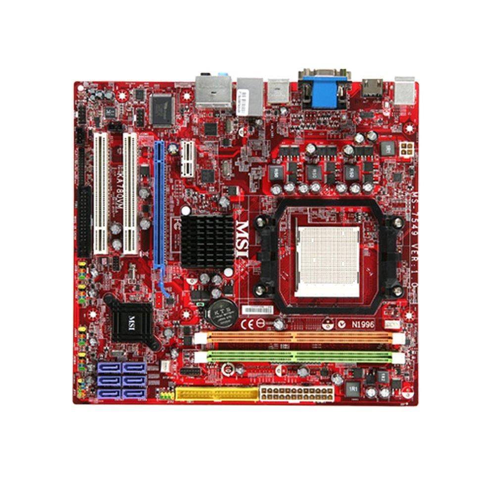 MSI KA780GM2 AMD 780G Motherboard (AM2/AM2+ Socket, DDR2, 4GB, Micro ATX)