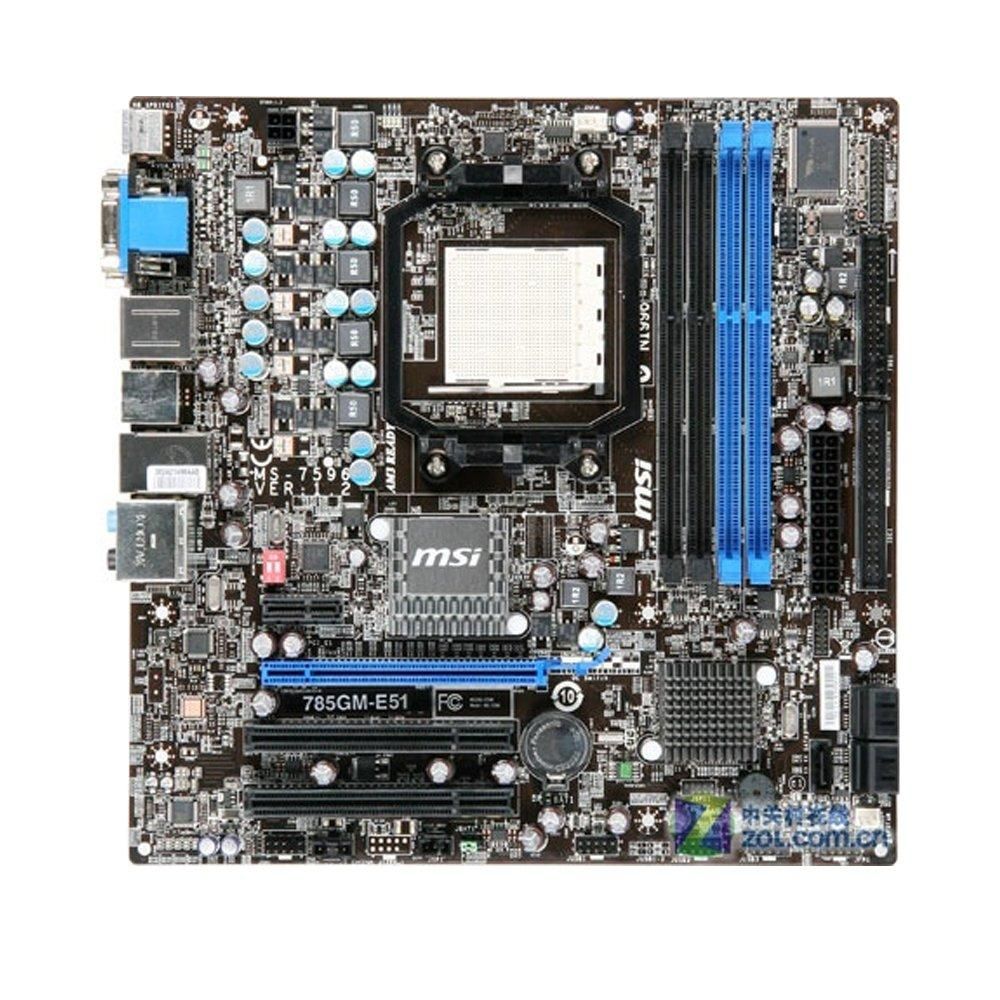 MSI 785GM-E51 AMD 785G Motherboard