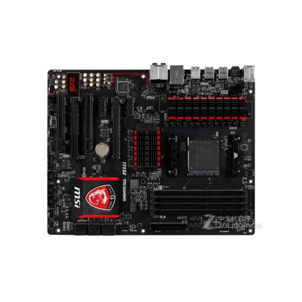 MSI 970 GAMING Motherboard, AMD 970, AM3/AM3+ Socket, 32GB DDR3, ATX