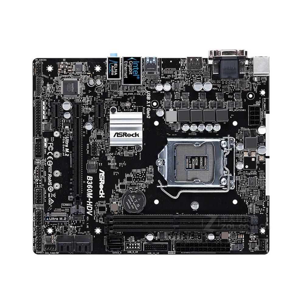 ASRock B360M-HDV Motherboard