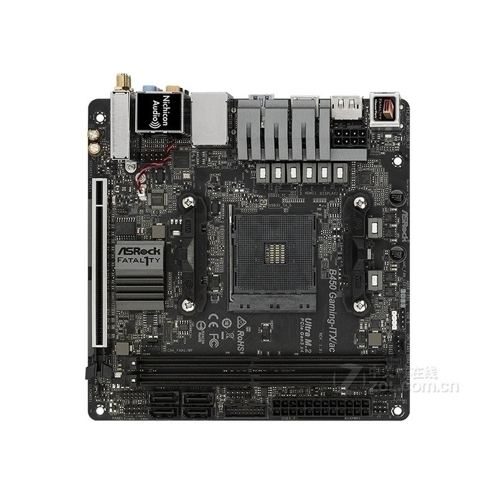 ASRock B450 GAMING-ITX/AC Mini-ITX Motherboard