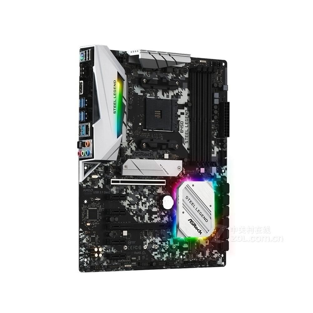 ASRock B450 Steel Legend Motherboard