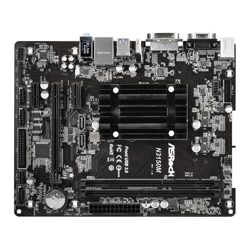 Placa base ASRock N3150M - 16 GB DDR3, Micro ATX