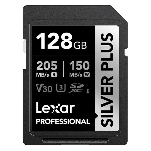 Lexar Silver Plus UHS-1 128GB SD Card