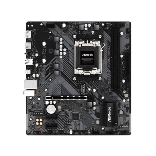 Placa base ASRock A620M-HDV/M.2, AMD A620, zócalo AM5, 96 GB DDR5, Micro ATX (24,4 x 22,6 cm)