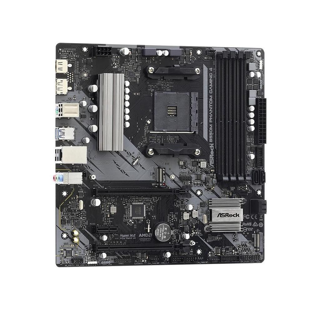 ASRock B550M Phantom Gaming 4 AM4 DDR4 Motherboard