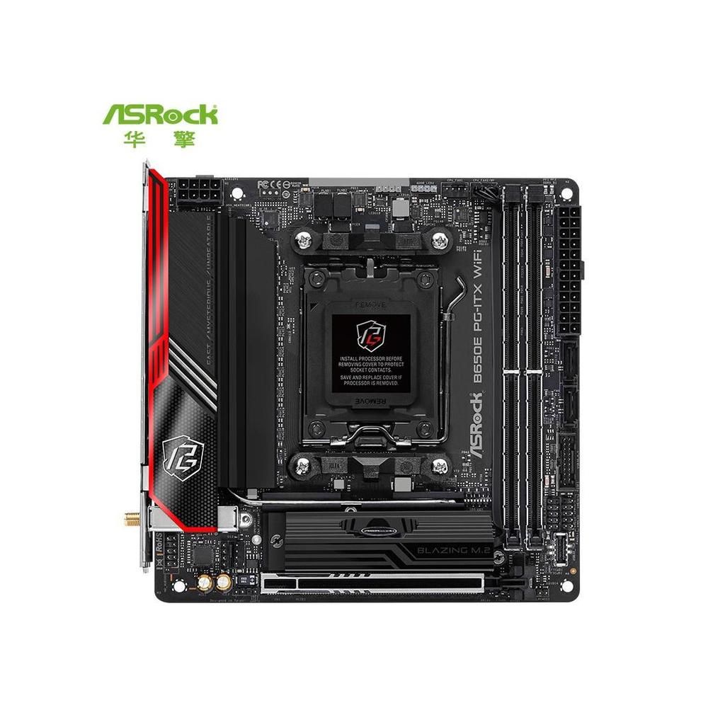 Placa base ASRock B650E PG ITX WiFi, AMD B650, DDR5, 96 GB