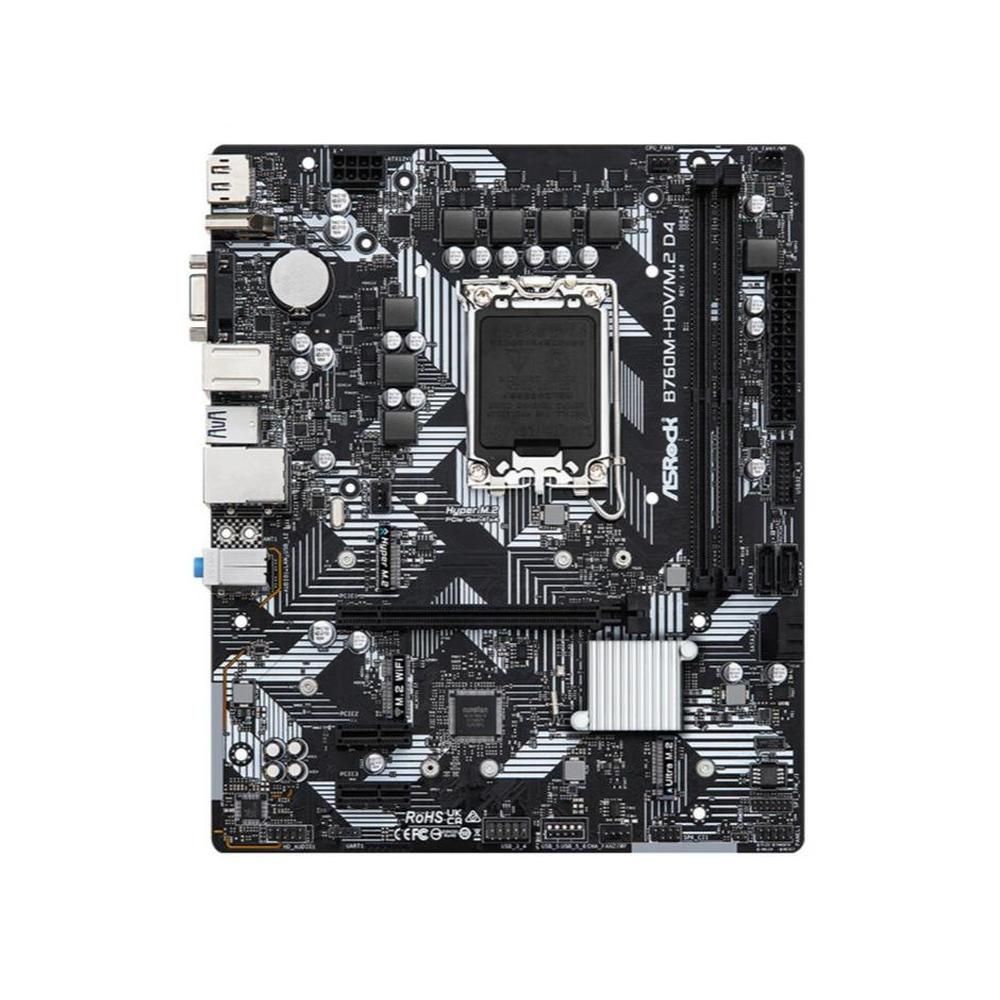 ASRock B760M-HDV/M.2 D4 Motherboard
