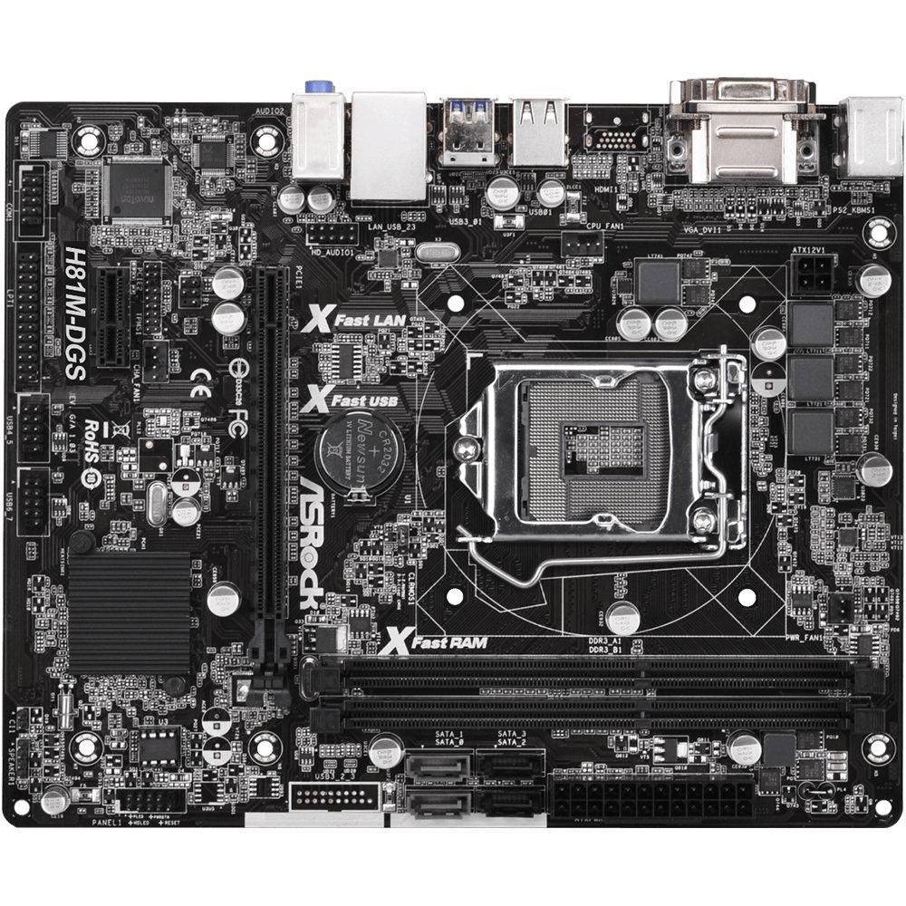 ASRock H81M-DGS Motherboard