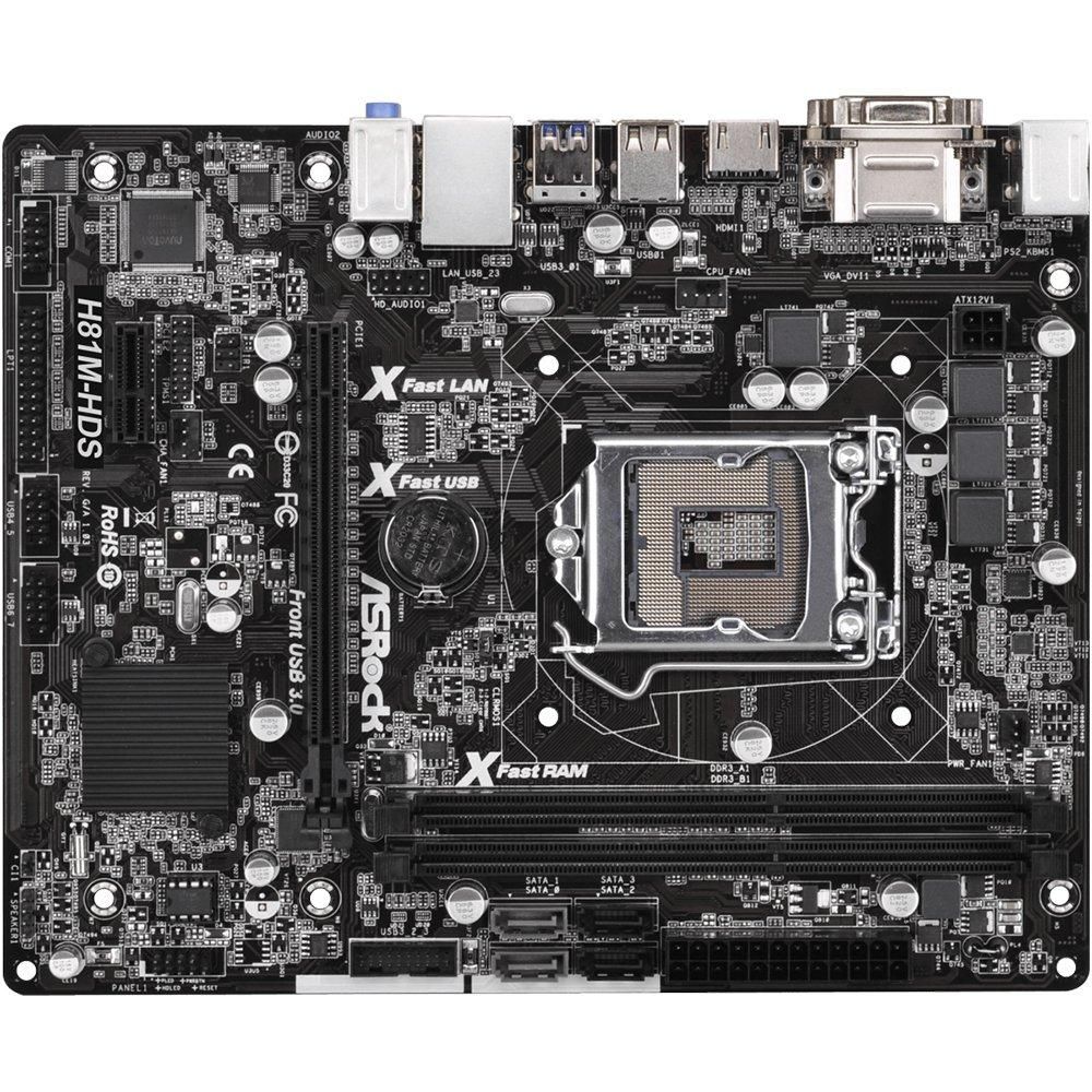 ASRock H81M-HDS Motherboard