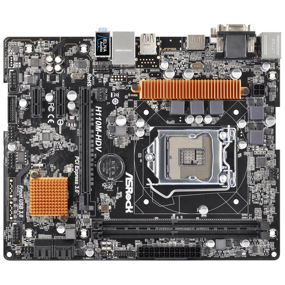 ASRock H110M-HDV Motherboard